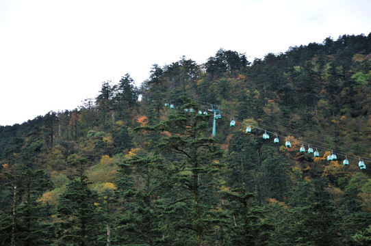 峨眉山秋景