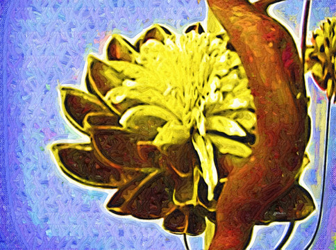 无框画