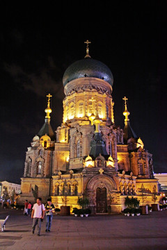 哈尔滨的索菲亚教堂