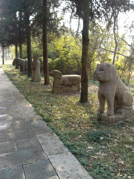 南京渤尼国王墓 石刻