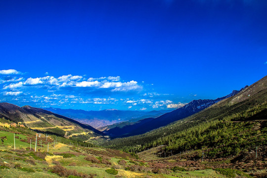 香格里拉风景