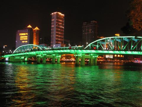 海珠桥夜景