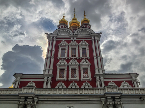 俄罗斯欧式教堂建筑
