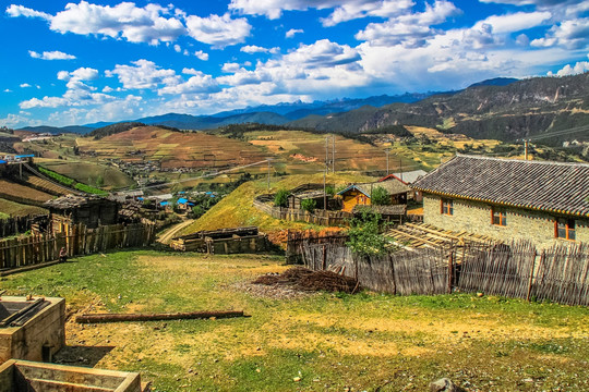 香格里拉风景