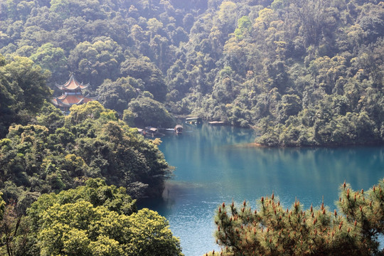 广东肇庆鼎湖山天湖