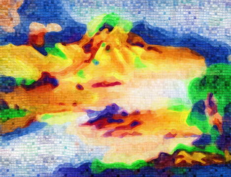 山水画