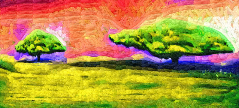 树装饰画
