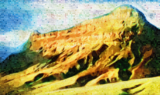 自然山峰