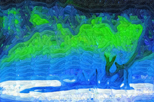 抽象画