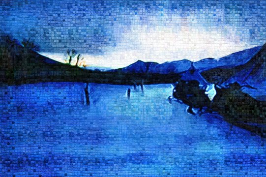 山水画