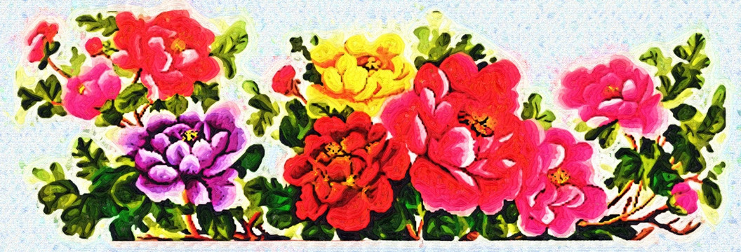 无框画