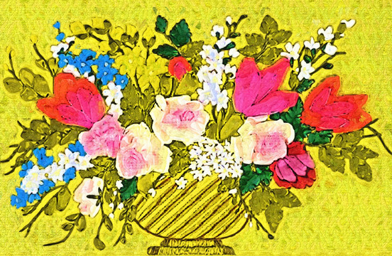 花卉装饰画
