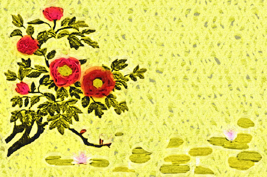 无框画