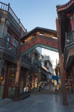 北京前门大街建筑