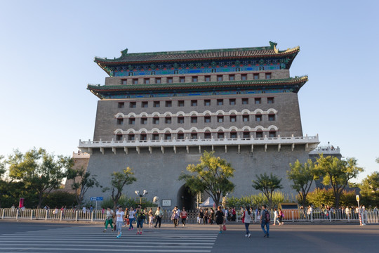 北京前门正阳门箭楼