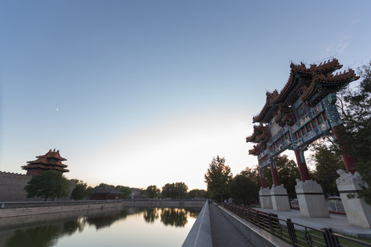 故宫护城河筒子河