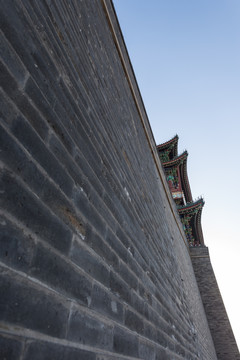 北京前门正阳门城墙