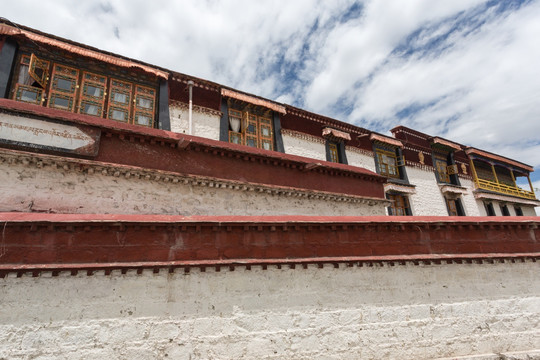 西藏拉萨大昭寺建筑