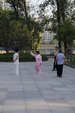 晨练 太极拳