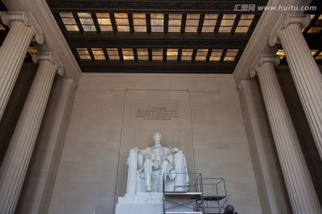 林肯纪念堂 塑像
