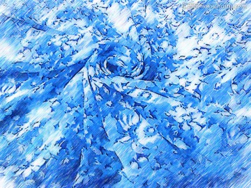 花纹油画背景