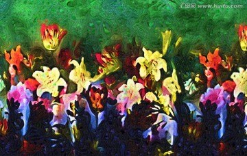 花卉装饰画