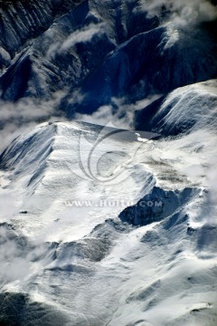 西藏风光 雪山 峡谷 冰川