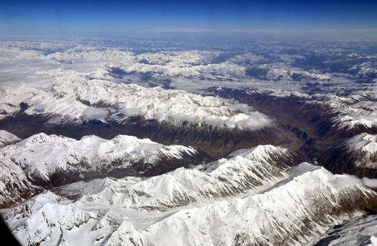 西藏风光 雪山峡谷
