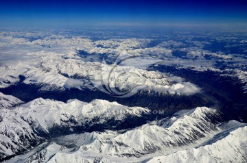 西藏风光 雪山峡谷