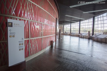 国家大剧院内部走廊