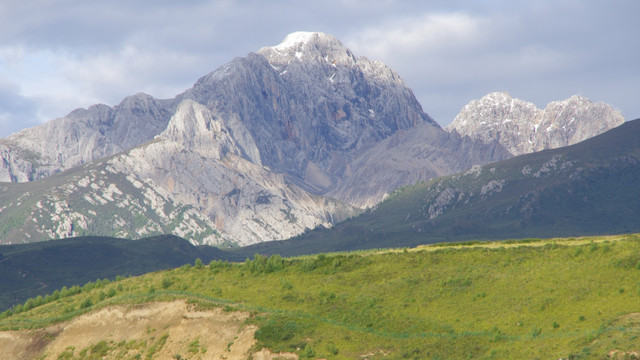 四川阿坝松潘自然风光