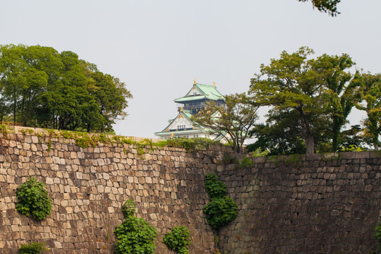 大阪城公园 城墙