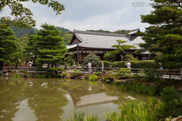 日本金阁寺 古代建筑