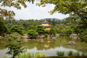 日本京都 鹿苑寺