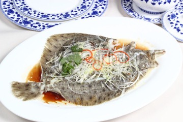 清蒸多宝鱼