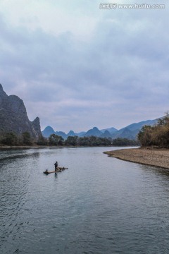 桂林山水漓江风光