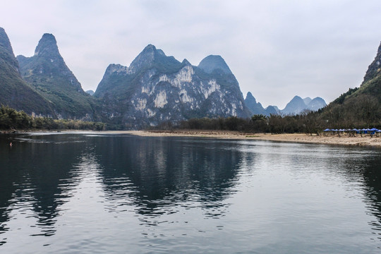 桂林山水漓江风光