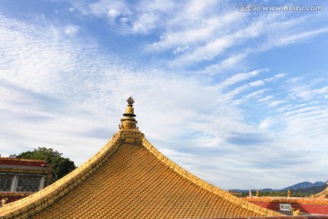 承德小布达拉宫金顶寺庙