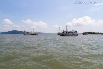 越南下龙湾 旅游轮船