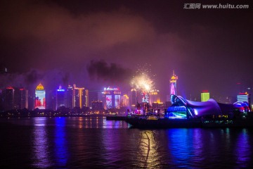 青岛大剧院 海滨夜景