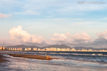 三亚湾黄昏