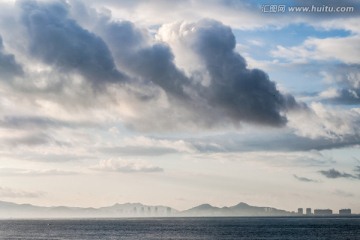 三亚湾天空
