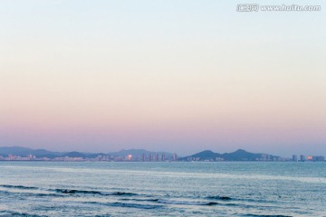 三亚湾黄昏