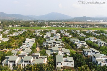 俯瞰别墅住宅