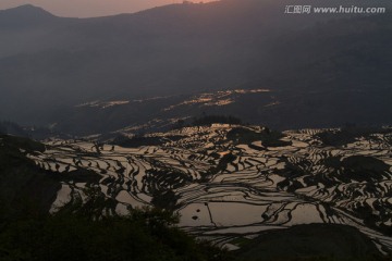 多依树梯田风光