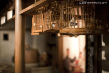 上海历史发展陈列馆  鸟笼