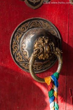 扎什伦布寺的门环