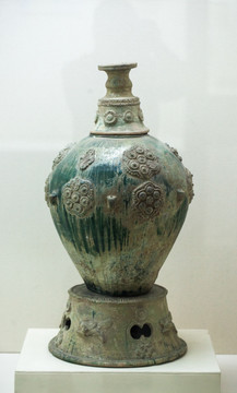 绿釉魂塔