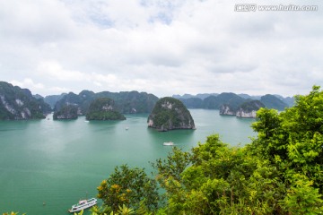 越南下龙湾 海上桂林风光