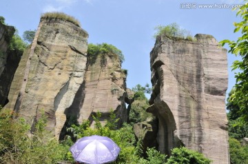 莲花山 古采石场